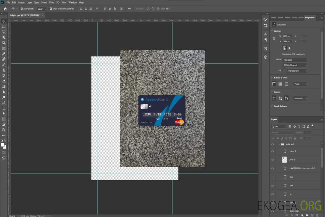 Azerbaïdjan Accès à la carte principale de la banque photolook recto template Azerbaïdjan Accès à la carte principale de la banque photolook recto template